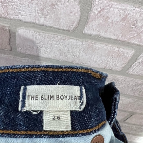 Madewell The Slim Boyjean Raw Hem Edition Size 26 - Picture 11 of 12